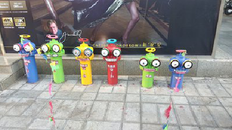 云龙商业区彩绘