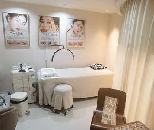 云龙美容店装修小技巧