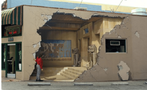 云龙判断手绘墙好坏的标准。