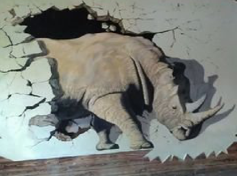 云龙在墙绘中，如何绘制3D效果？